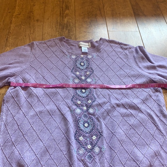 Alfred Dunner sweater size XL - Picture 6 of 6